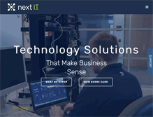 Tablet Screenshot of next-it.net